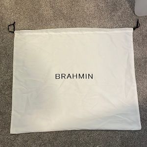 Brahmin Dust Bag in White